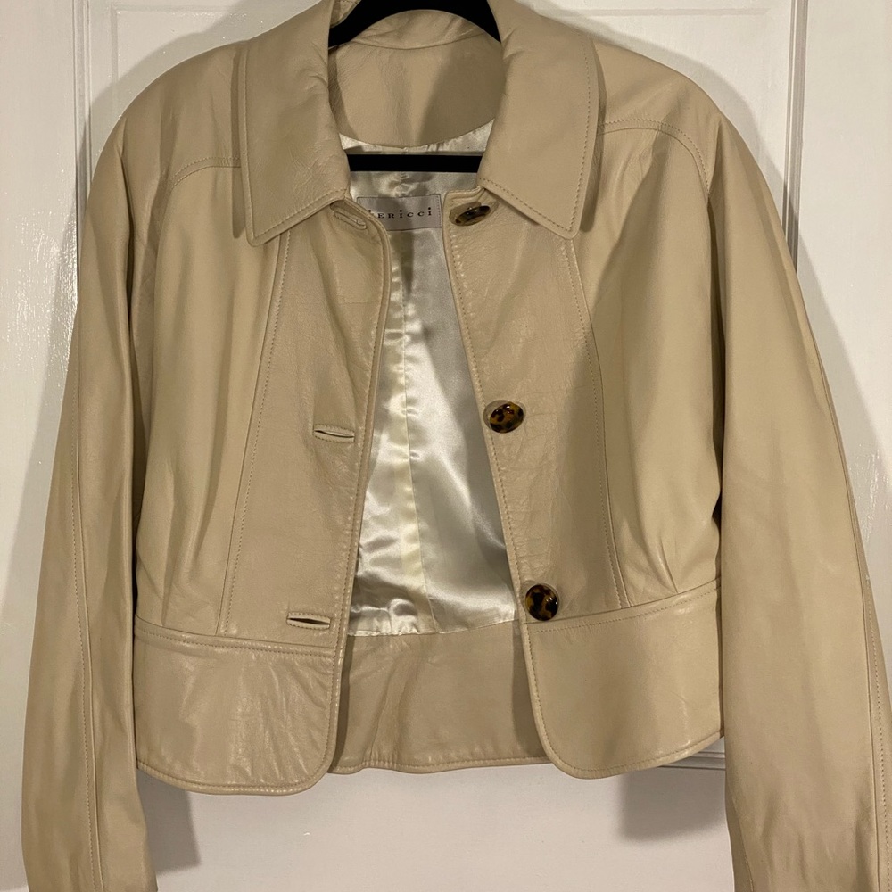 Leather blazer/jacket - Picture 2 of 7